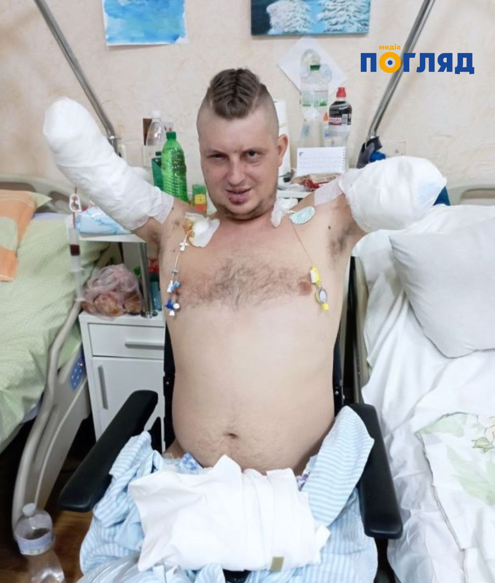 Ветеран війни Валерій Кучеренко з ампутаціями кінцівок відкрив власну піцерію у Білій Церкві (ФОТО) - зображення